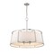 Z-Lite Lenyx Pendant 8 Light Pendant, Brushed Nickel & White 1935-32BN - alternate 7